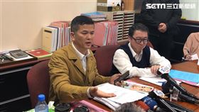 三發地產董座鍾俊榮出面指控，妻子聯手設局讓他住進精神病院（楊忠翰攝）