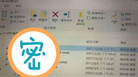 隨身碟,同事,資料夾,色情片,老司機,開會　圖／翻攝爆怨公社