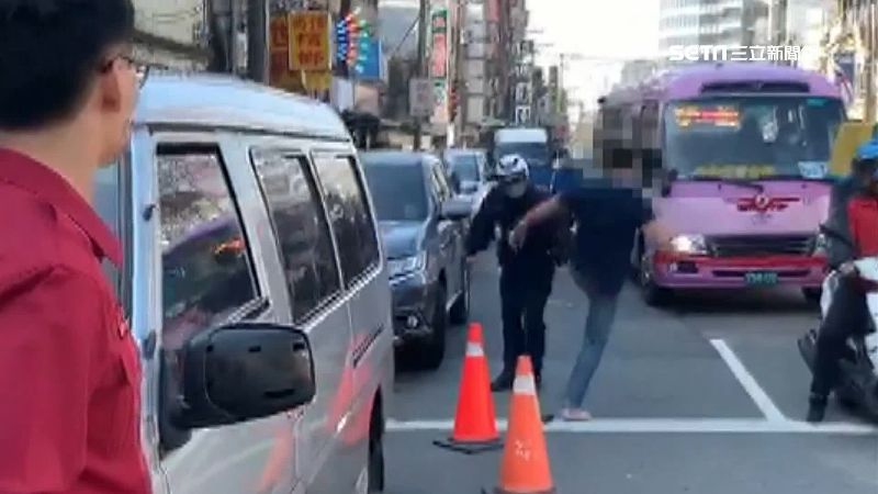 立委會勘漏油現場　失控男亂入還襲警