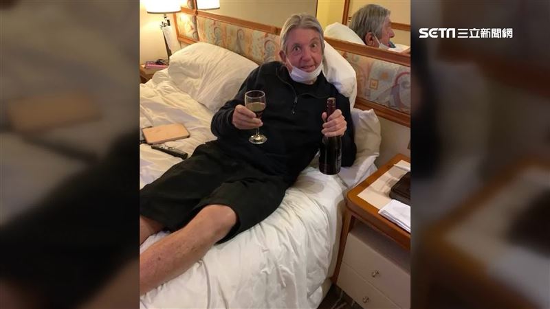公主號乘客叫紅酒外送　靠無人機運送