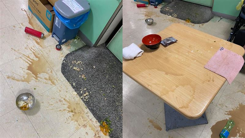 病人想吃泡麵「怒摔飯菜」護理師氣炸