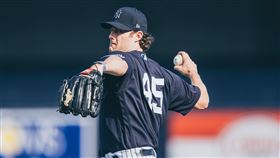 ▲柯爾（Gerrit Cole）春訓首日練投25球。（圖／翻攝自MLB推特）