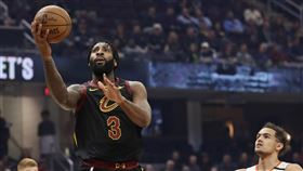 ▲卓蒙德（Andre Drummond）抓下全場最多15籃板，拿下轉騎士後首勝。（圖／美聯社／達志影像）