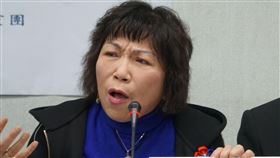 國民黨立院黨團今日上午召開「武漢肺炎政府『罩』得住嗎？」記者會，出席人員有總召林為洲、立委陳玉珍、葉毓蘭、吳斯懷、張育美及退警協會總會長耿繼文。 （圖／記者林恩如攝影）