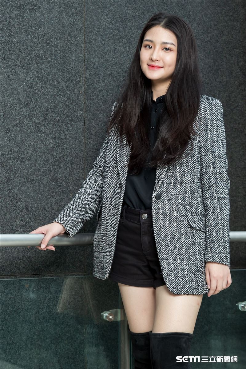 陳品兒接受三立新聞網專訪。（圖／記者林士傑攝影）