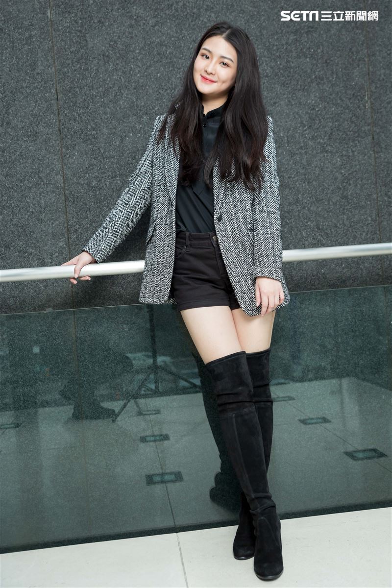 陳品兒接受三立新聞網專訪。（圖／記者林士傑攝影）