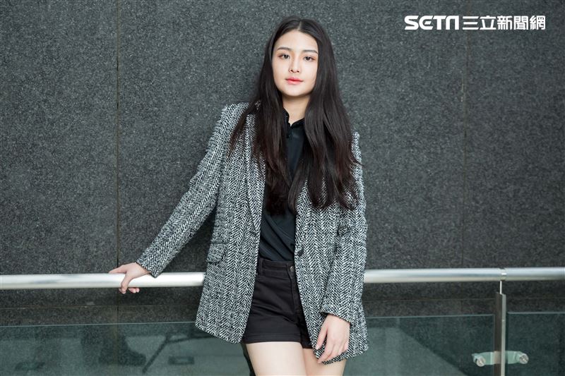 陳品兒接受三立新聞網專訪。（圖／記者林士傑攝影）