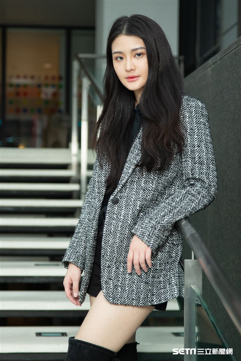 陳品兒接受三立新聞網專訪。（圖／記者林士傑攝影）