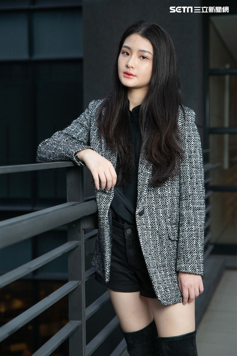 陳品兒接受三立新聞網專訪。（圖／記者林士傑攝影）