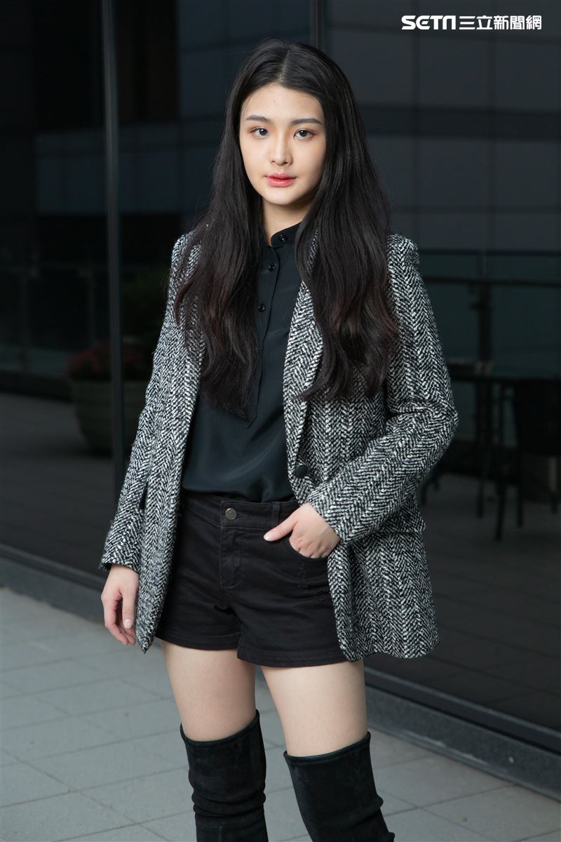 陳品兒接受三立新聞網專訪。（圖／記者林士傑攝影）