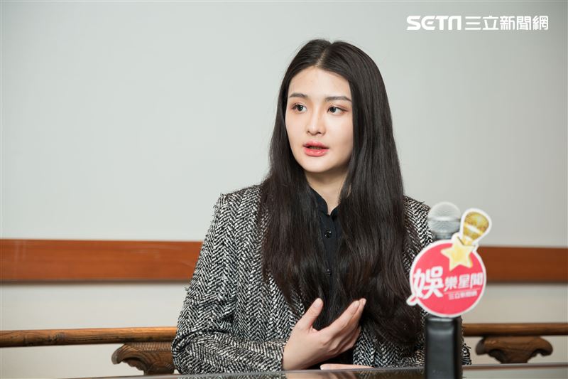 陳品兒接受三立新聞網專訪。（圖／記者林士傑攝影）