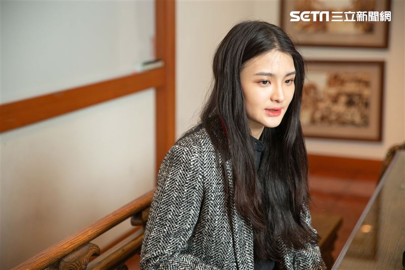 陳品兒接受三立新聞網專訪。（圖／記者林士傑攝影）