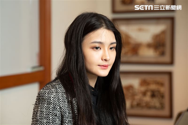 陳品兒接受三立新聞網專訪。（圖／記者林士傑攝影）