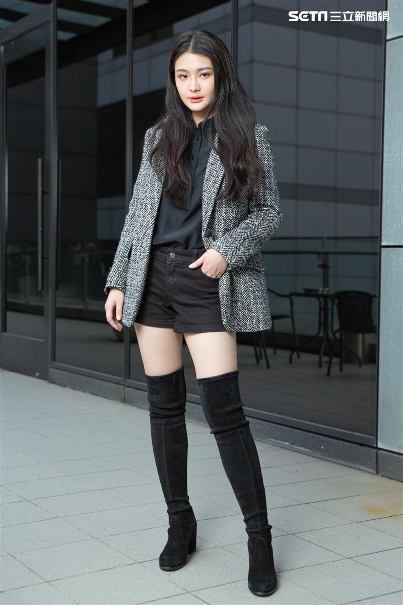 陳品兒接受三立新聞網專訪。（圖／記者林士傑攝影）