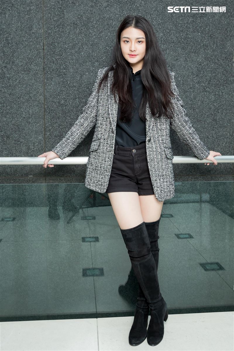 陳品兒接受三立新聞網專訪。（圖／記者林士傑攝影）