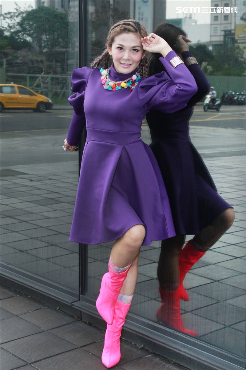 圓圓安安大明星。（記者邱榮吉/攝影）