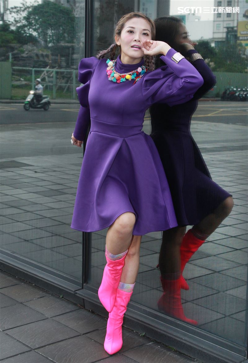 圓圓安安大明星。（記者邱榮吉/攝影）