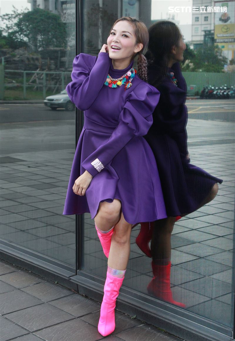 圓圓安安大明星。（記者邱榮吉/攝影）