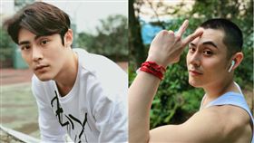 陳奕今（13號）無預警貼出多張平頭照。（圖／翻攝自陳奕臉書）