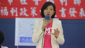 王育敏代丁守中出席發表社福政見台北市社會福利聯盟9日在台北舉辦民間版社會福利政策白皮書發表會，國民黨台北市長候選人丁守中競選總幹事王育敏（圖）代表丁守中出席發表社福政見。中央社記者徐肇昌攝　107年11月9日