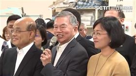 蘇貞昌,經濟部長沈榮津看口罩工廠