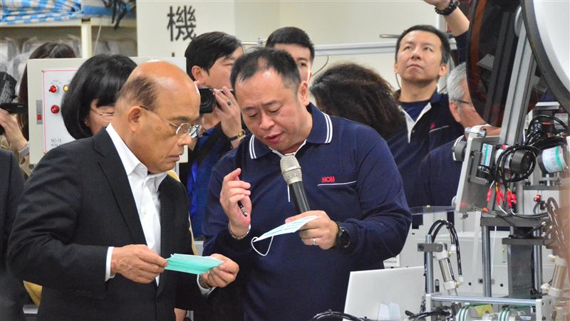 蘇貞昌感謝國人團結防疫　化解危機