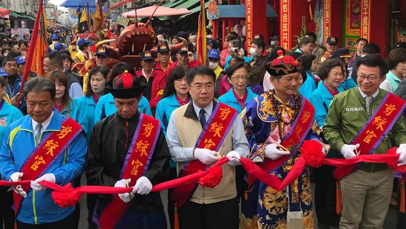 佳里金唐殿香科　黃偉哲盼祈福消災