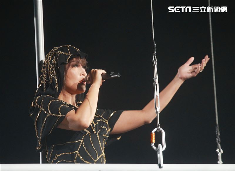 A Lin「旅課」世界巡迴演唱會台北小巨蛋連唱三場。（記者邱榮吉/攝影）