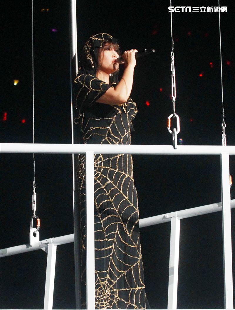 A Lin「旅課」世界巡迴演唱會台北小巨蛋連唱三場。（記者邱榮吉/攝影）