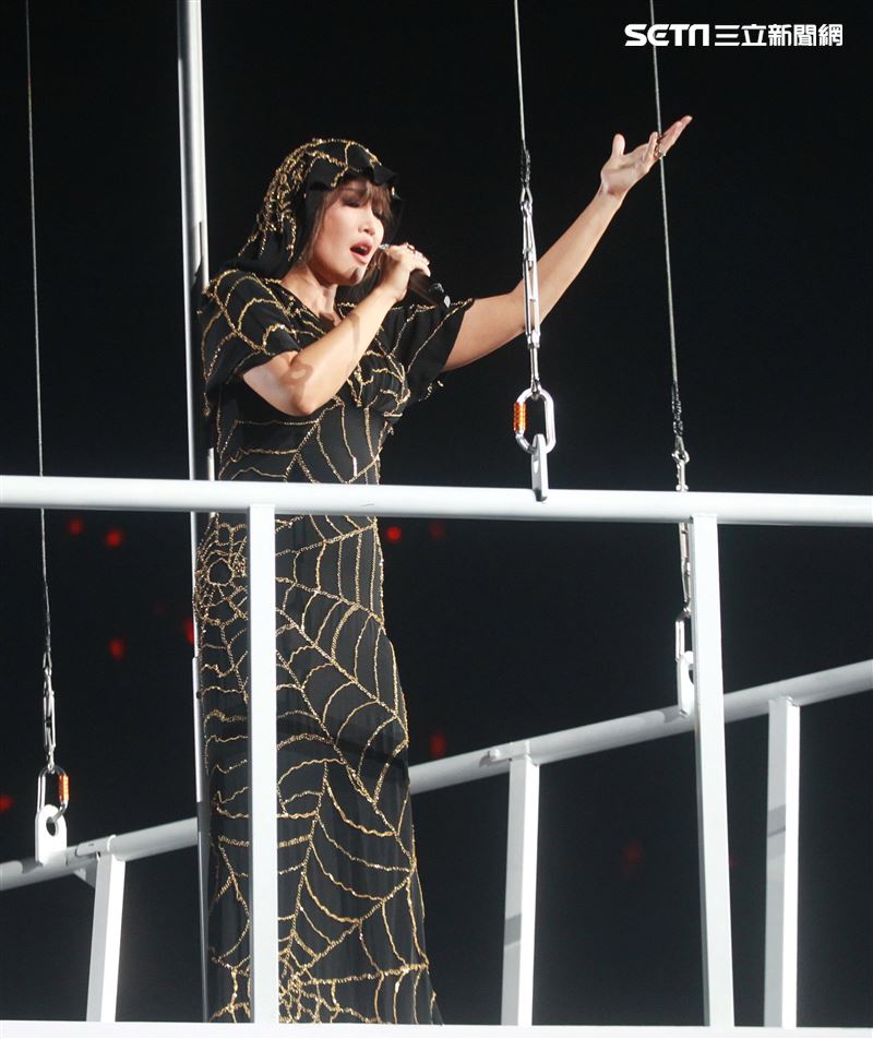 A Lin「旅課」世界巡迴演唱會台北小巨蛋連唱三場。（記者邱榮吉/攝影）