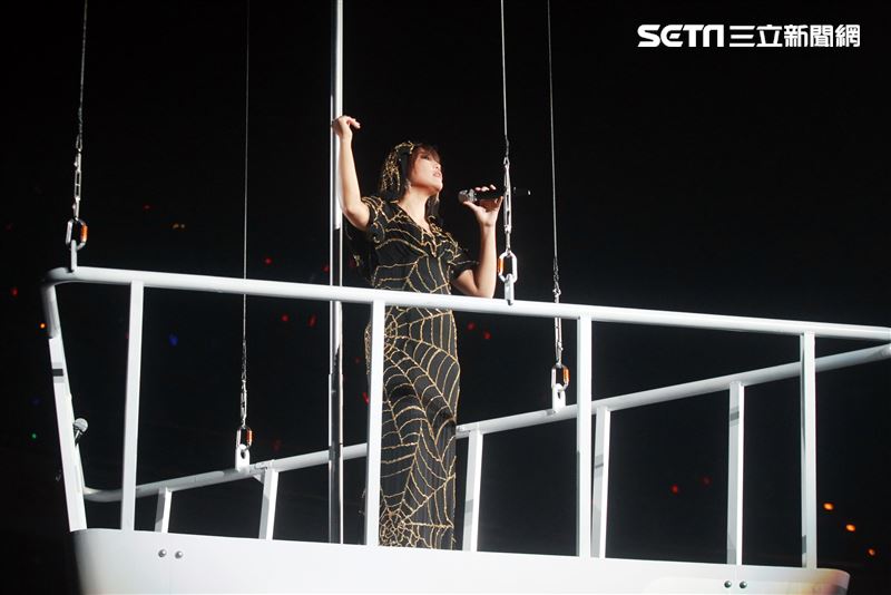 A Lin「旅課」世界巡迴演唱會台北小巨蛋連唱三場。（記者邱榮吉/攝影）