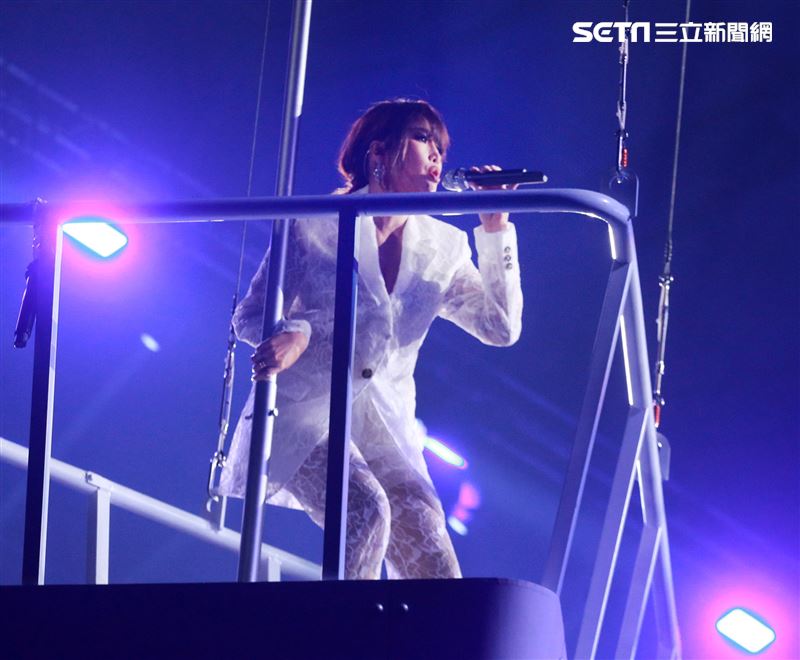 A Lin「旅課」世界巡迴演唱會台北小巨蛋連唱三場。（記者邱榮吉/攝影）