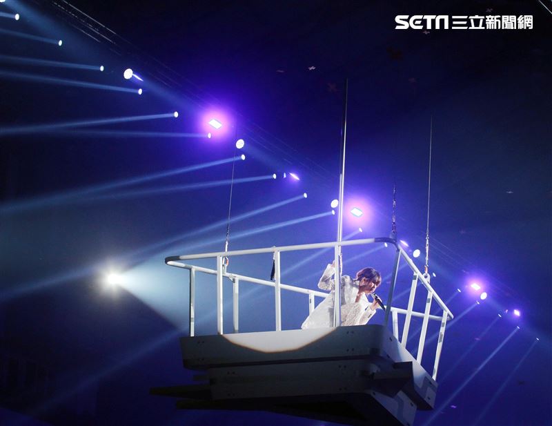 A Lin「旅課」世界巡迴演唱會台北小巨蛋連唱三場。（記者邱榮吉/攝影）