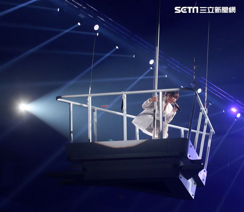 A Lin「旅課」世界巡迴演唱會台北小巨蛋連唱三場。（記者邱榮吉/攝影）