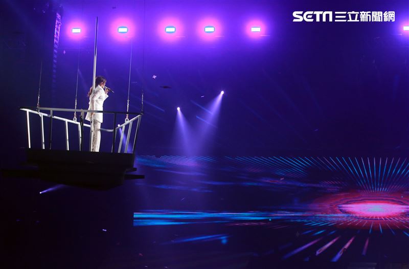 A Lin「旅課」世界巡迴演唱會台北小巨蛋連唱三場。（記者邱榮吉/攝影）