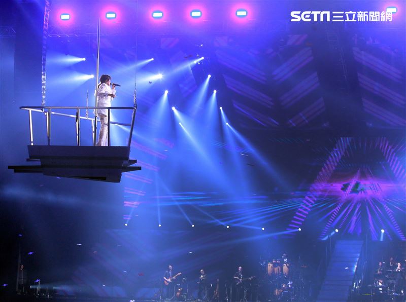 A Lin「旅課」世界巡迴演唱會台北小巨蛋連唱三場。（記者邱榮吉/攝影）