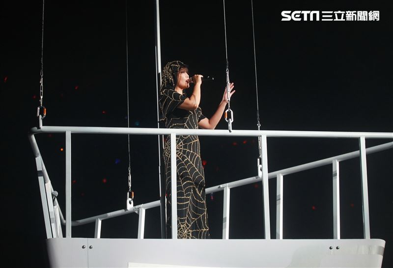 A Lin「旅課」世界巡迴演唱會台北小巨蛋連唱三場。（記者邱榮吉/攝影）