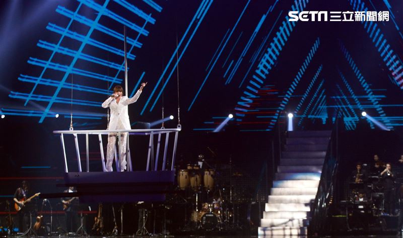 A Lin「旅課」世界巡迴演唱會台北小巨蛋連唱三場。（記者邱榮吉/攝影）