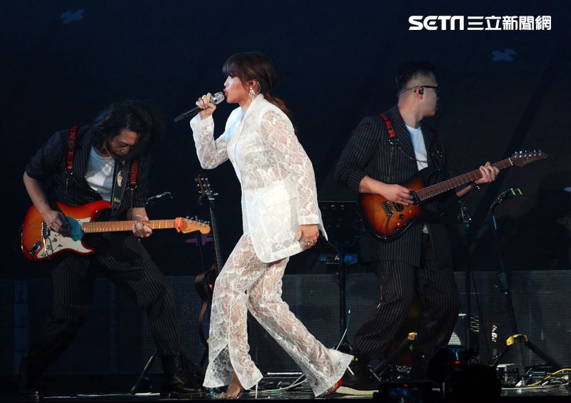 A Lin「旅課」世界巡迴演唱會台北小巨蛋連唱三場。（記者邱榮吉/攝影）