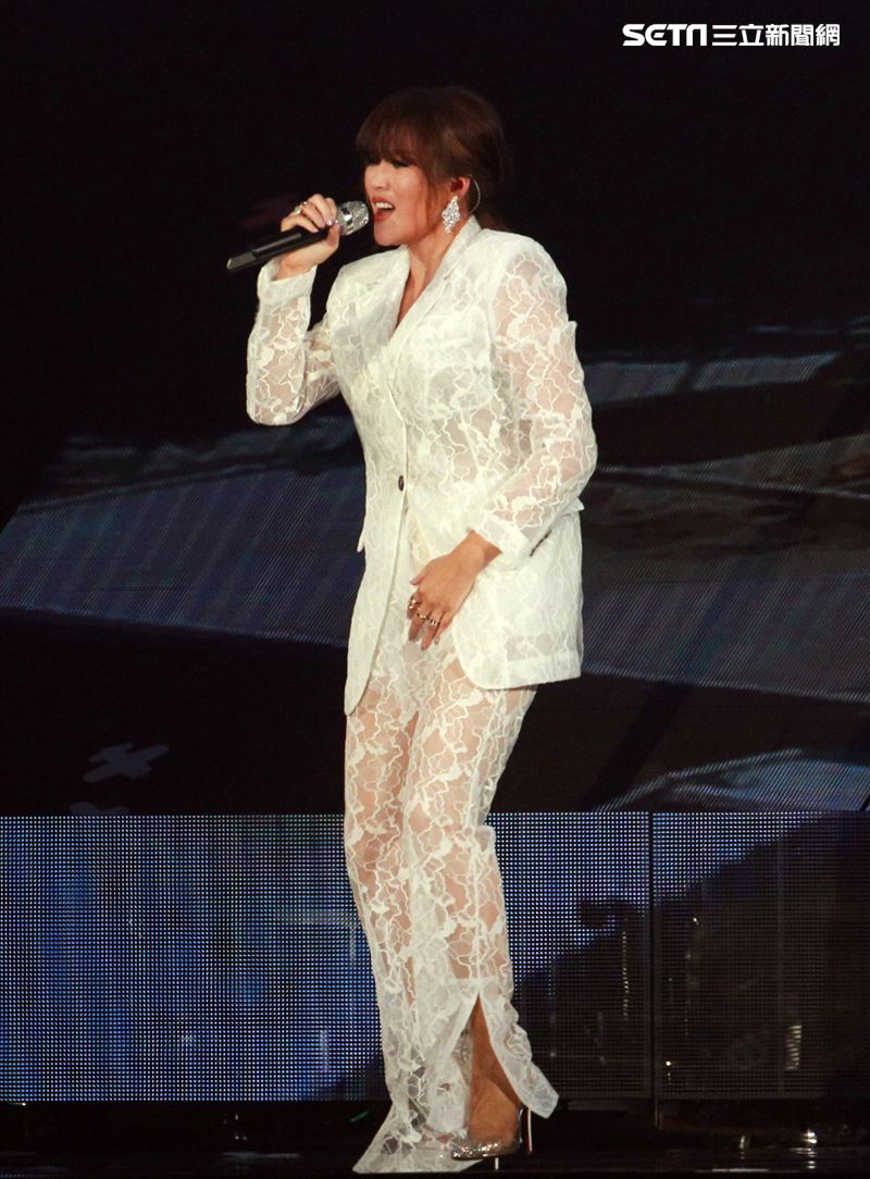 A Lin「旅課」世界巡迴演唱會台北小巨蛋連唱三場。（記者邱榮吉/攝影）