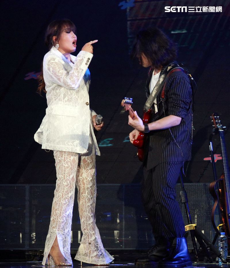 A Lin「旅課」世界巡迴演唱會台北小巨蛋連唱三場。（記者邱榮吉/攝影）