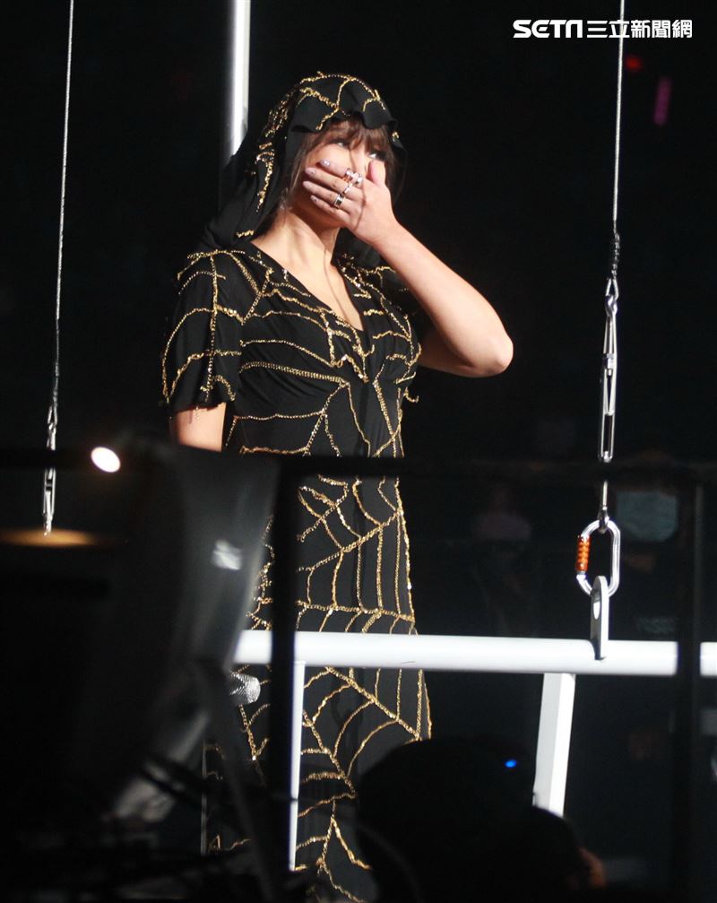 A Lin「旅課」世界巡迴演唱會台北小巨蛋連唱三場。（記者邱榮吉/攝影）