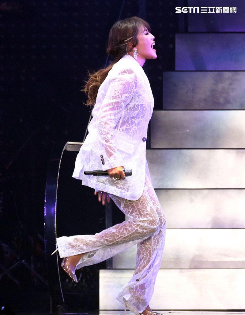 A Lin「旅課」世界巡迴演唱會台北小巨蛋連唱三場。（記者邱榮吉/攝影）