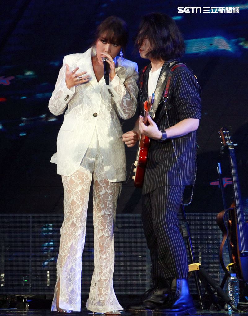 A Lin「旅課」世界巡迴演唱會台北小巨蛋連唱三場。（記者邱榮吉/攝影）