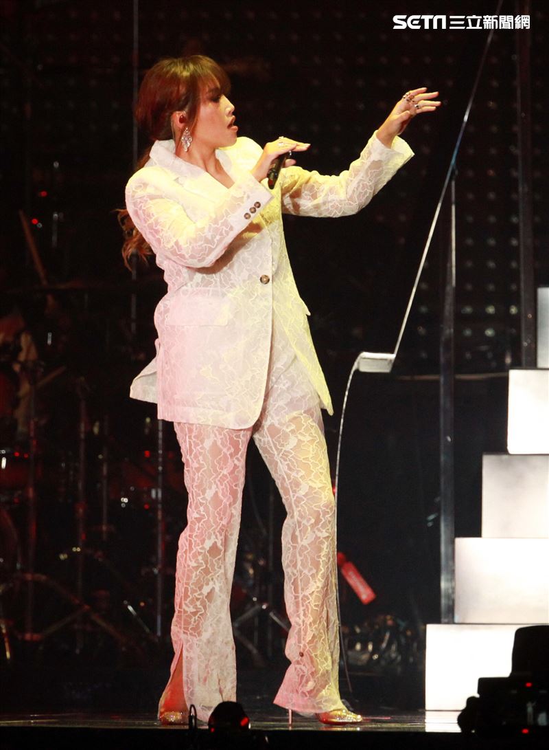 A Lin「旅課」世界巡迴演唱會台北小巨蛋連唱三場。（記者邱榮吉/攝影）