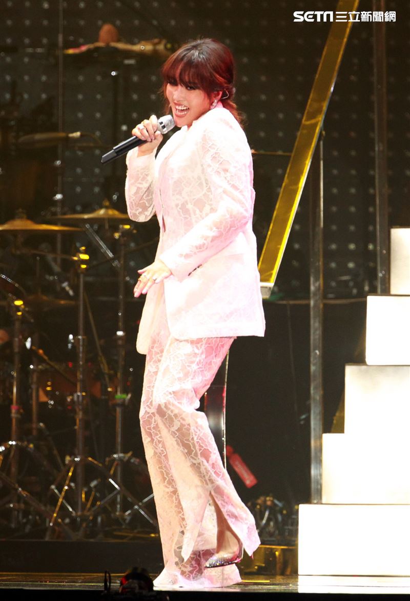 A Lin「旅課」世界巡迴演唱會台北小巨蛋連唱三場。（記者邱榮吉/攝影）