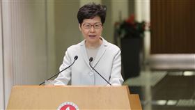 香港,彈劾,林鄭月娥,否決,未獲,半數支持(圖/中央社)