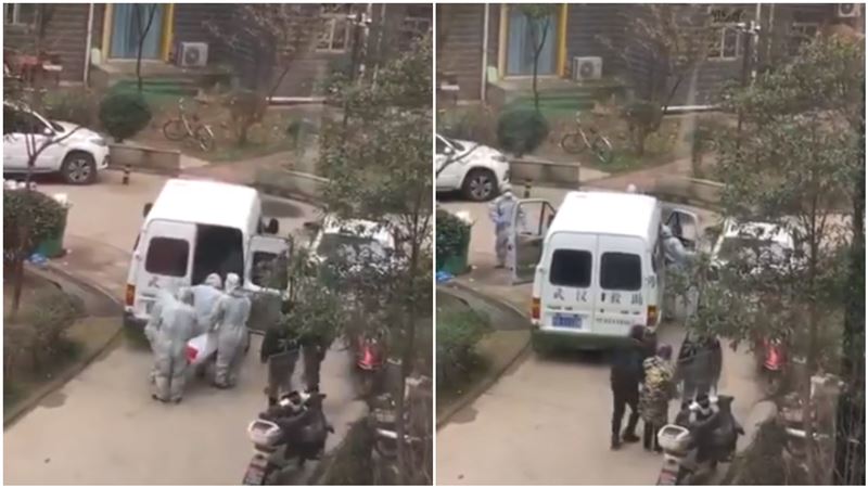 遺體被運屍車載走　母哭喊：我兒啊…