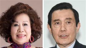 馬英九力挺小明「是兒童人權」！黃越綏嘆：過氣而不自覺（合成圖／資料照、翻攝自黃越綏臉書）