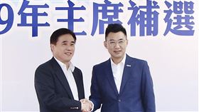 郝龍斌,國民黨,黨主席,政見,江啟臣（圖／記者林聖凱攝影）